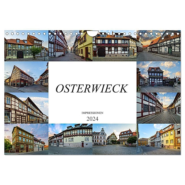 Osterwieck Impressionen (Wandkalender 2024 DIN A4 quer), CALVENDO Monatskalender, Dirk Meutzner