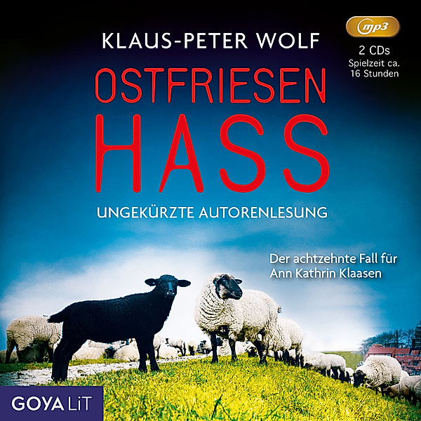 Ostfriesenhass,2 Audio-CD, MP3, Klaus-Peter Wolf