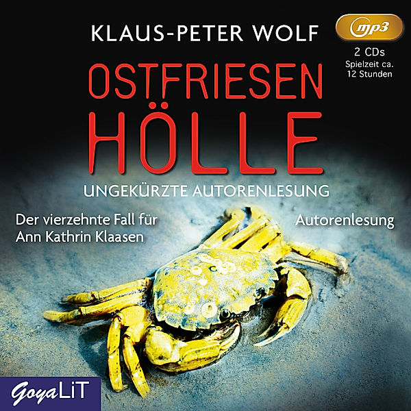 Ostfriesenhölle (ungekürzt),2 Audio-CD, MP3, Klaus-Peter Wolf