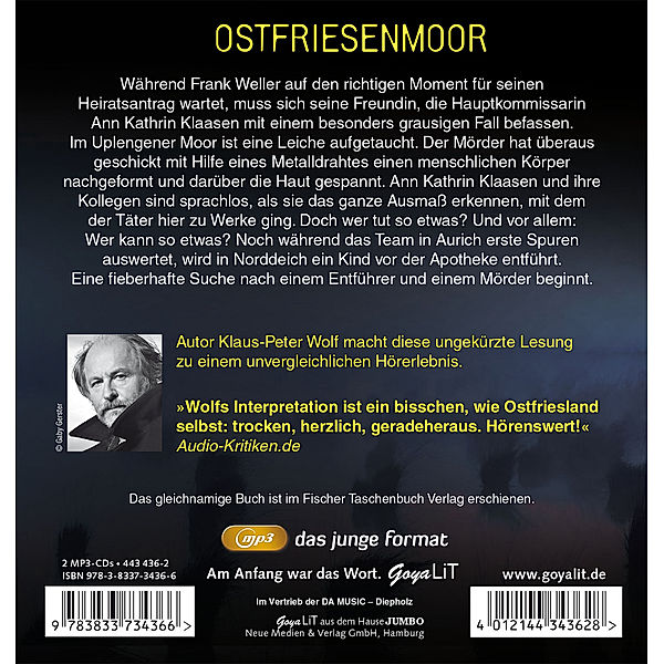 Ostfriesenmoor (Ungekürzt), Klaus-Peter Wolf