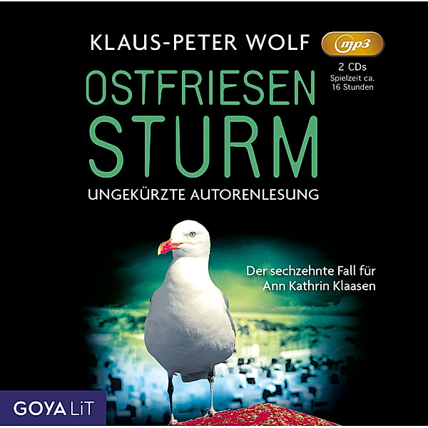 Ostfriesensturm,2 Audio-CD, MP3, Klaus-Peter Wolf