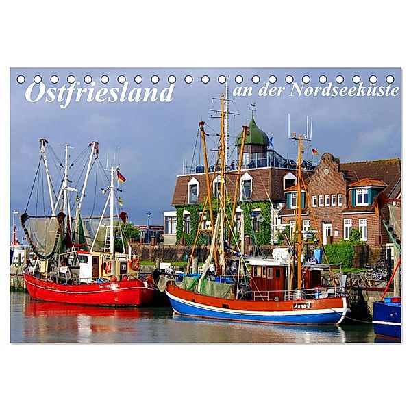 Ostfriesland an der Nordseeküste (Tischkalender 2024 DIN A5 quer), CALVENDO Monatskalender, lothar reupert