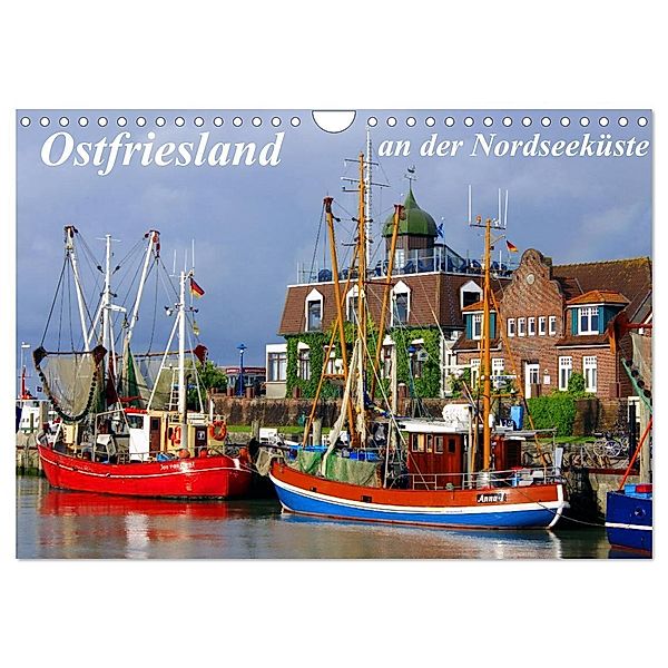 Ostfriesland an der Nordseeküste (Wandkalender 2024 DIN A4 quer), CALVENDO Monatskalender, lothar reupert