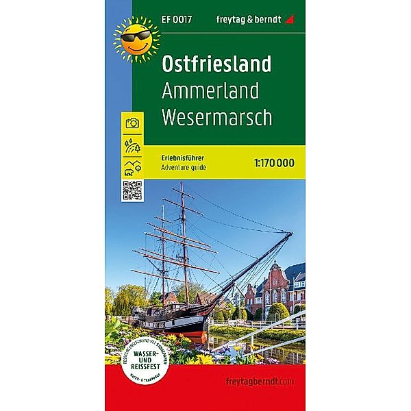 Ostfriesland, Erlebnisführer 1:170.000, freytag & berndt, EF 0017