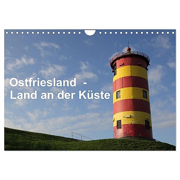 Ostfriesland - Land an der Küste (Wandkalender 2024 DIN A4 quer), CALVENDO Monatskalender, rolf pötsch
