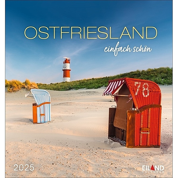 Ostfriesland Postkartenkalender 2025 - einfach schön