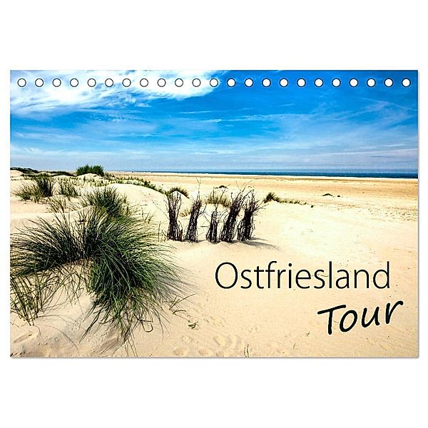 Ostfriesland - Tour (Tischkalender 2024 DIN A5 quer), CALVENDO Monatskalender, A. Dreegmeyer