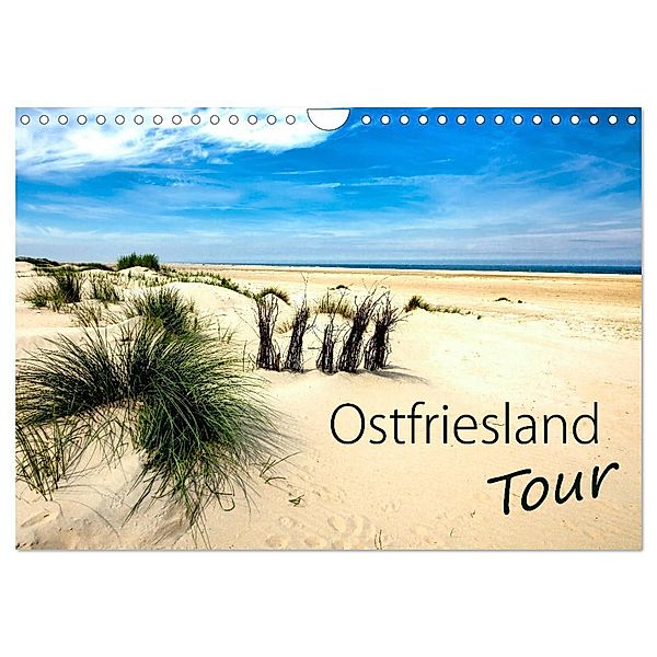 Ostfriesland - Tour (Wandkalender 2024 DIN A4 quer), CALVENDO Monatskalender, A. Dreegmeyer