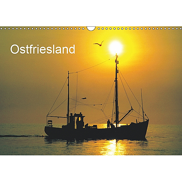 Ostfriesland (Wandkalender 2019 DIN A3 quer), W. Boyungs, Marcel R. Großmann, Steinkamp