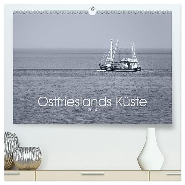 Ostfrieslands Küste 2024 (hochwertiger Premium Wandkalender 2024 DIN A2 quer), Kunstdruck in Hochglanz, Daniel wecker
