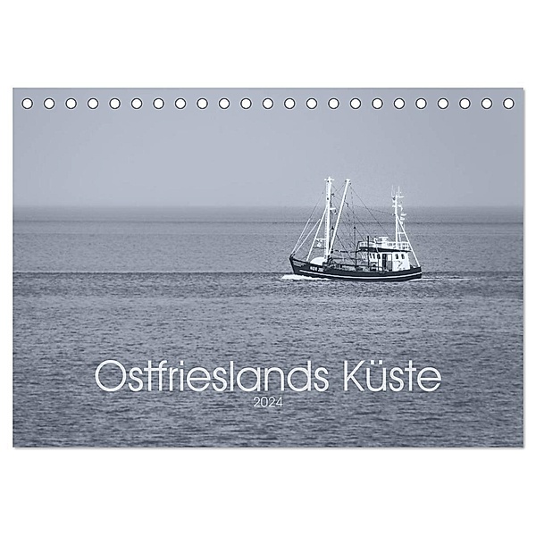 Ostfrieslands Küste 2024 (Tischkalender 2024 DIN A5 quer), CALVENDO Monatskalender, Daniel wecker