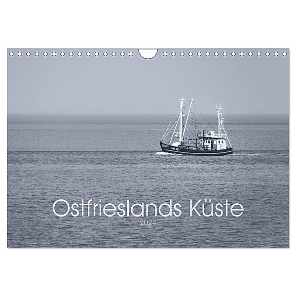 Ostfrieslands Küste 2024 (Wandkalender 2024 DIN A4 quer), CALVENDO Monatskalender, Daniel wecker