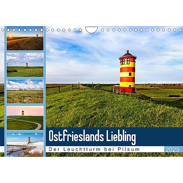 Ostfrieslands Liebling (Wandkalender 2023 DIN A4 quer), Andrea Dreegmeyer