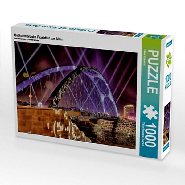 Osthafenbrücke Frankfurt am Main (Puzzle), Claus Eckerlin