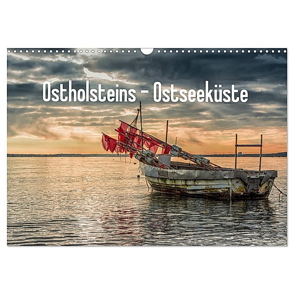 Ostholsteins Ostseeküste (Wandkalender 2024 DIN A3 quer), CALVENDO Monatskalender, Sebastian Holtz