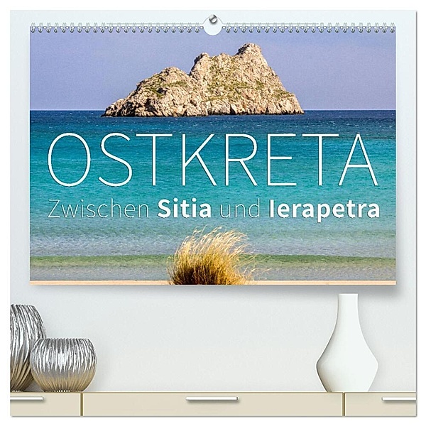 Ostkreta - Zwischen Sitia und Ierapetra (hochwertiger Premium Wandkalender 2024 DIN A2 quer), Kunstdruck in Hochglanz, Monika Hoffmann