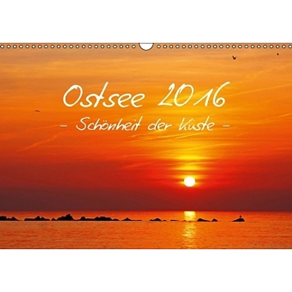 Ostsee 2016 Schönheit der Küste (Wandkalender 2016 DIN A3 quer), Wibke Woyke