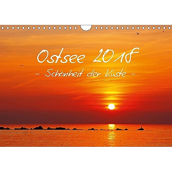 Ostsee 2018 Schönheit der Küste (Wandkalender 2018 DIN A4 quer), Wibke Woyke