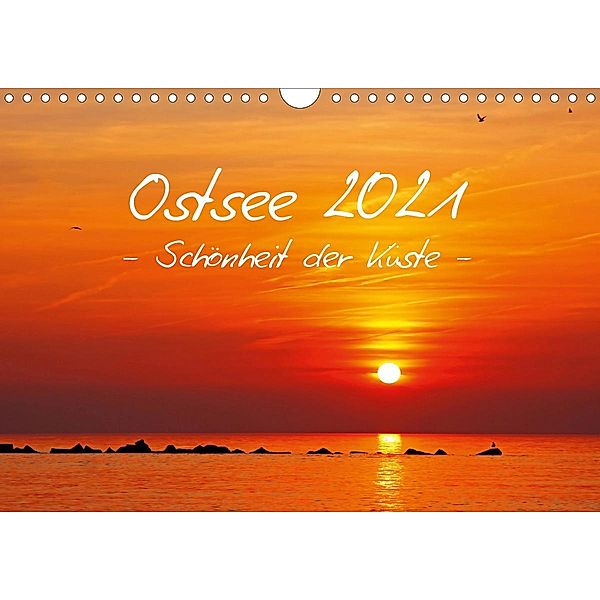 Ostsee 2021 Schönheit der Küste (Wandkalender 2021 DIN A4 quer), Wibke Woyke