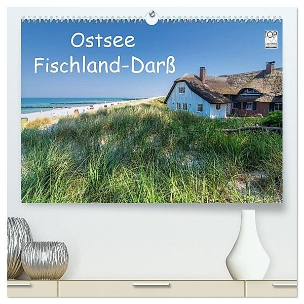 Ostsee, Fischland-Darß (hochwertiger Premium Wandkalender 2025 DIN A2 quer), Kunstdruck in Hochglanz, Calvendo, Klaus Hoffmann