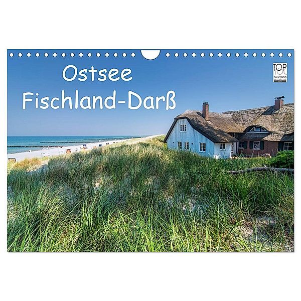 Ostsee, Fischland-Darß (Wandkalender 2024 DIN A4 quer), CALVENDO Monatskalender, Klaus Hoffmann