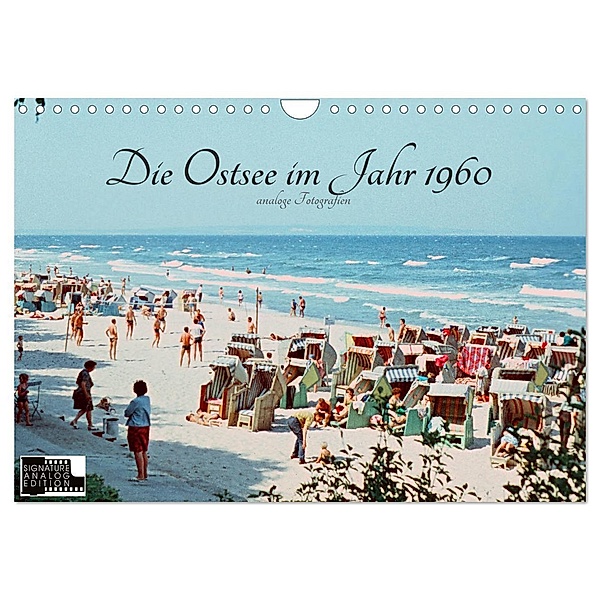 Ostsee im Jahr 1960 (Wandkalender 2024 DIN A4 quer), CALVENDO Monatskalender, Dirk Meutzner