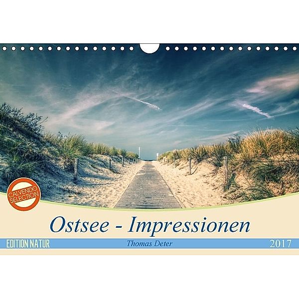 Ostsee - Impressionen (Wandkalender 2017 DIN A4 quer), Thomas Deter