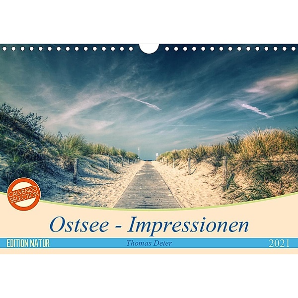 Ostsee - Impressionen (Wandkalender 2021 DIN A4 quer), Thomas Deter