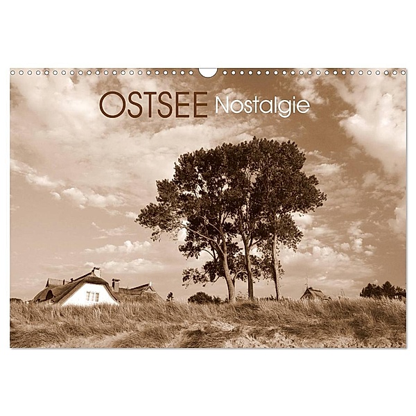 Ostsee-Nostalgie (Wandkalender 2024 DIN A3 quer), CALVENDO Monatskalender, Katrin Manz
