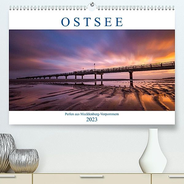Ostsee - Perlen aus Mecklenburg-Vorpommern (Premium, hochwertiger DIN A2 Wandkalender 2023, Kunstdruck in Hochglanz), Salke Hartung