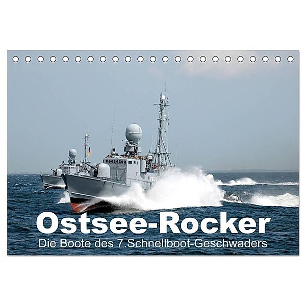 Ostsee-Rocker (Tischkalender 2024 DIN A5 quer), CALVENDO Monatskalender, Helmut Harhaus