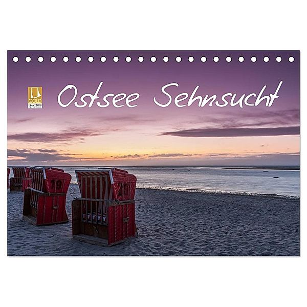 Ostsee Sehnsucht (Tischkalender 2024 DIN A5 quer), CALVENDO Monatskalender, Katja Xenikis