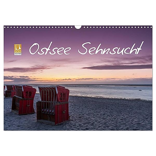 Ostsee Sehnsucht (Wandkalender 2024 DIN A3 quer), CALVENDO Monatskalender, Katja Xenikis
