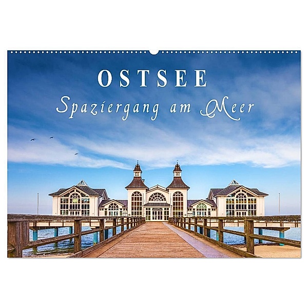 Ostsee - Spaziergang am Meer (Wandkalender 2024 DIN A2 quer), CALVENDO Monatskalender, Christian Müringer
