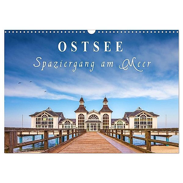 Ostsee - Spaziergang am Meer (Wandkalender 2024 DIN A3 quer), CALVENDO Monatskalender, Christian Müringer