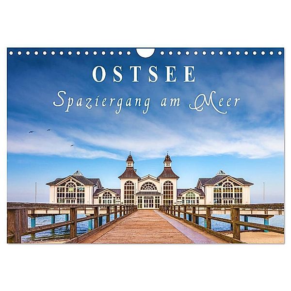 Ostsee - Spaziergang am Meer (Wandkalender 2024 DIN A4 quer), CALVENDO Monatskalender, Christian Müringer