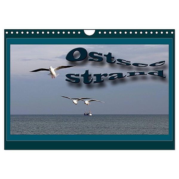 Ostsee-Strand (Wandkalender 2024 DIN A4 quer), CALVENDO Monatskalender, Flori0