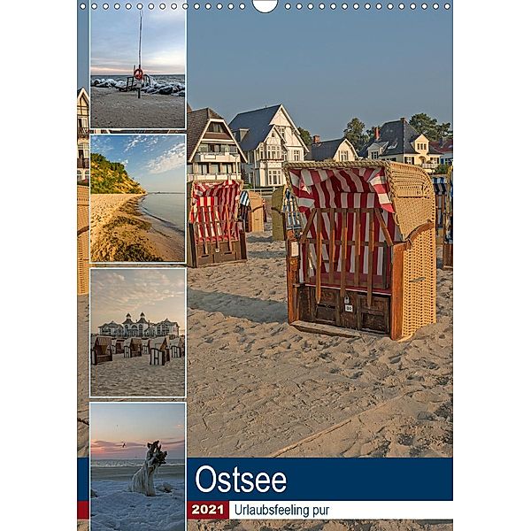 Ostsee. Urlaubsfeeling pur (Wandkalender 2021 DIN A3 hoch), Andrea Potratz