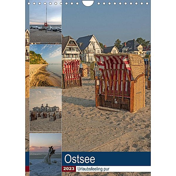 Ostsee. Urlaubsfeeling pur (Wandkalender 2023 DIN A4 hoch), Andrea Potratz