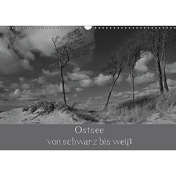Ostsee - von schwarz bis weiß (Wandkalender 2014 DIN A3 quer), Uwe Becker
