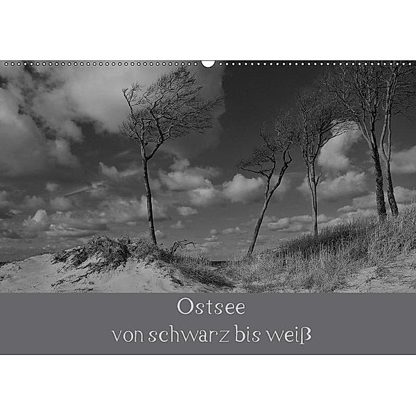 Ostsee - von schwarz bis weiß (Wandkalender 2017 DIN A2 quer), Uwe Becker