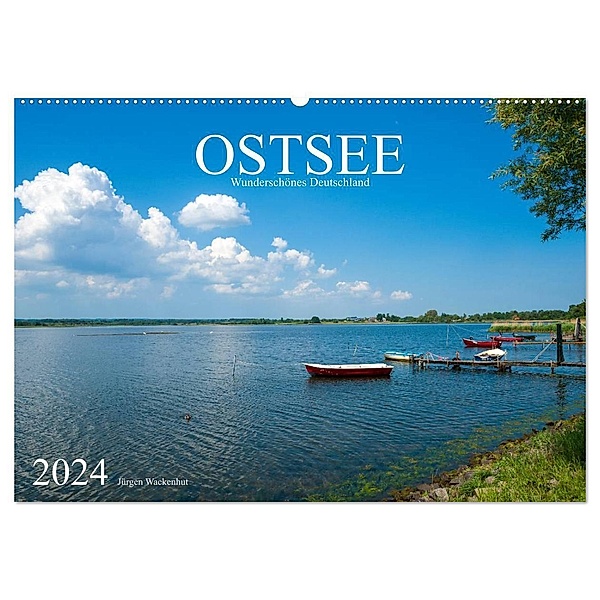 OSTSEE Wunderschönes Deutschland (Wandkalender 2024 DIN A2 quer), CALVENDO Monatskalender, Jürgen Wackenhut