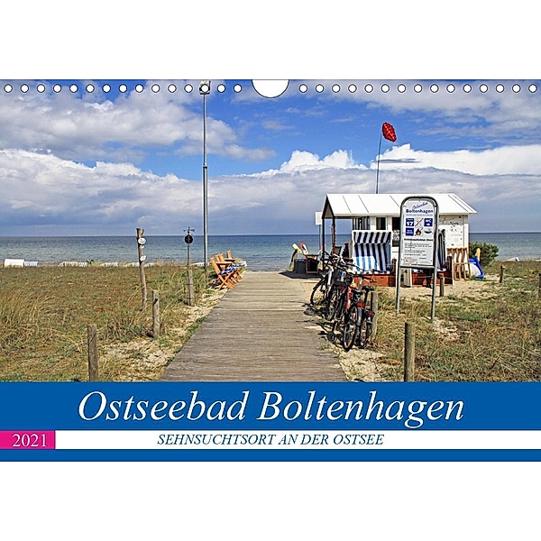 Ostseebad Boltenhagen - Sehnsuchtsort an der Ostsee (Wandkalender 2021 DIN A4 quer), Holger Felix