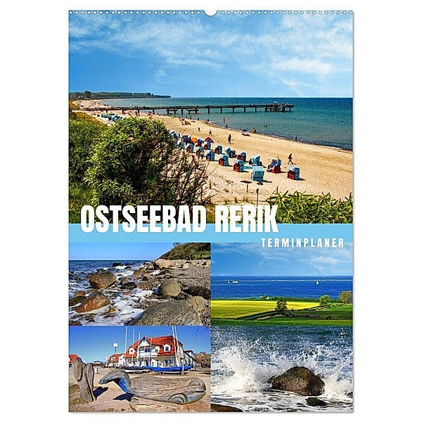Ostseebad Rerik - Terminplaner (Wandkalender 2025 DIN A2 hoch), CALVENDO Monatskalender, Calvendo, Holger Felix