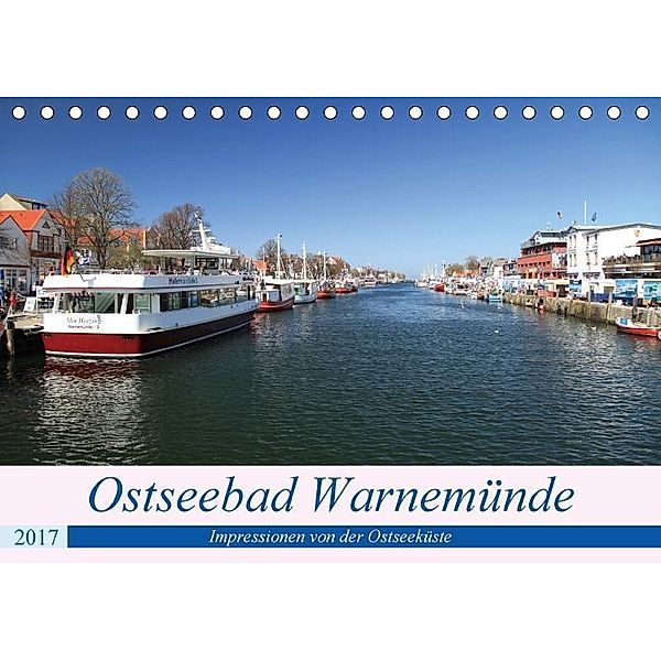 Ostseebad Warnemünde (Tischkalender 2017 DIN A5 quer), Thomas Deter