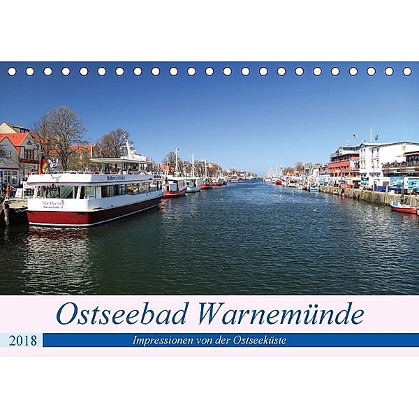 Ostseebad Warnemünde (Tischkalender 2018 DIN A5 quer), Thomas Deter