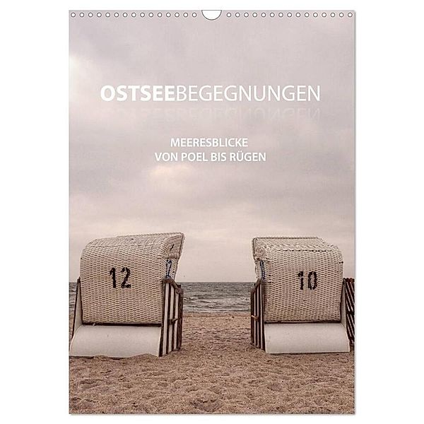 OstseeBegegnungen (Wandkalender 2025 DIN A3 hoch), CALVENDO Monatskalender, Calvendo, Sandra Eichler