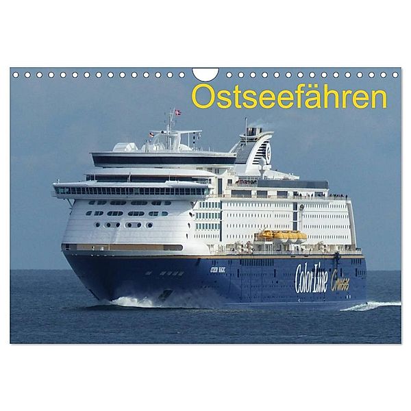 Ostseefähren (Wandkalender 2025 DIN A4 quer), CALVENDO Monatskalender, Calvendo, Frank Sibbert
