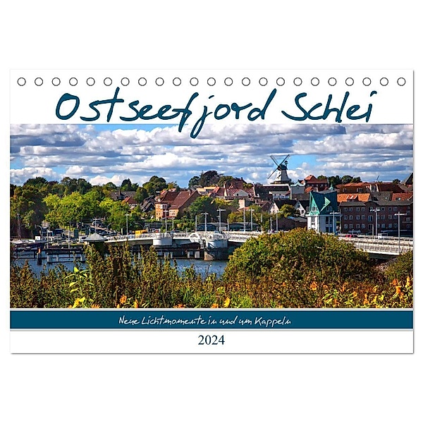 Ostseefjord Schlei (Tischkalender 2024 DIN A5 quer), CALVENDO Monatskalender, Ute Jackisch