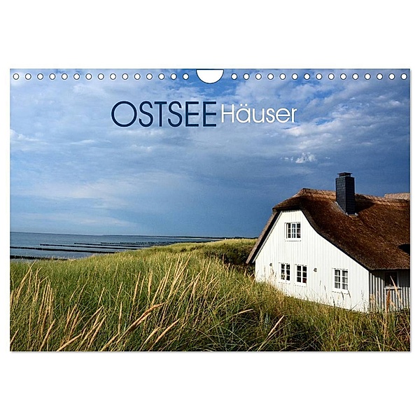 Ostseehäuser (Wandkalender 2024 DIN A4 quer), CALVENDO Monatskalender, Katrin Manz